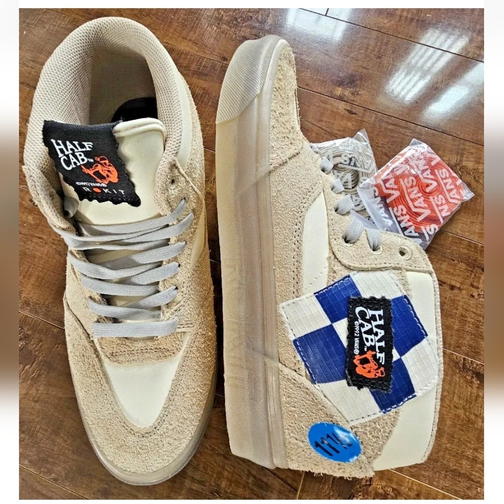 VANS x ROKIT 2022 Half Cab 33 DX Shoes TRIPLE LACES US Sz 11.5 Men